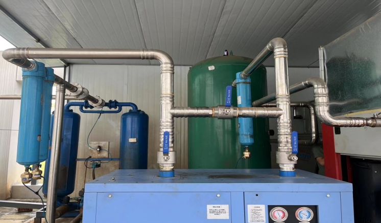 ?空壓機管路改造項目